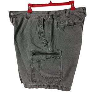 Columbia Mens Grey Cargo Shorts Size 40 XCO Cotton Casual Outdoor Style AM4442